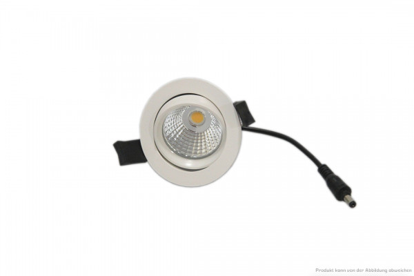 LED Einbaustrahler - 7 Watt - dimmbar - 4000 Kelvin - 610 Lumen - weiß