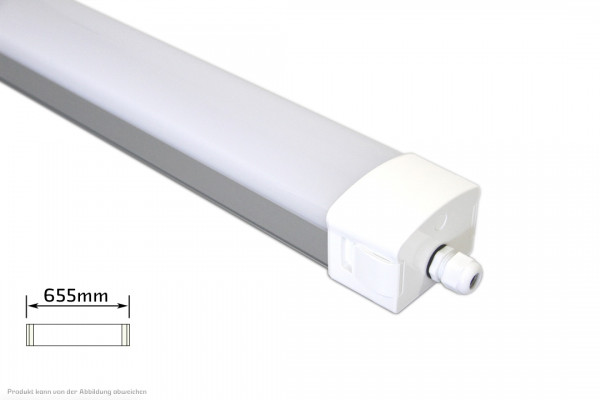 LED Feuchtraumleuchte - 20 Watt - 4200 Kelvin - 2100 Lumen - IP 66