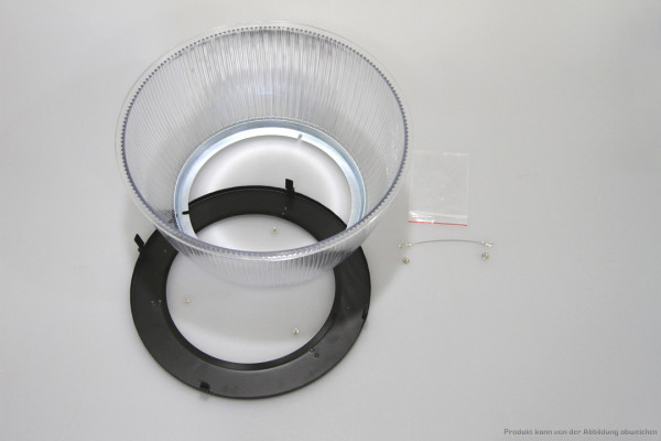 Reflektorschirm transparent 60° zur Komplettierung der HHL Optik