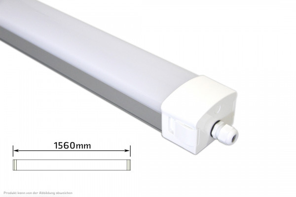 LED Feuchtraumleuchte - 60 Watt - 4200 Kelvin - 6200 Lumen - IP 66